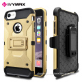 IVYMAX dual layer holster and belt clip phone case for iphone 7